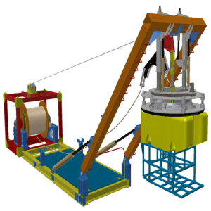 LARS for Free Swimming ROV Systems