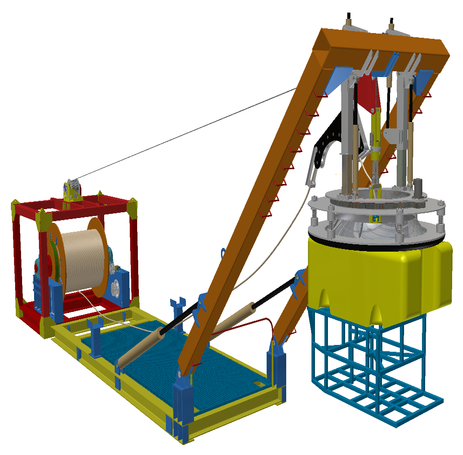 LARS for Free Swimming ROV Systems